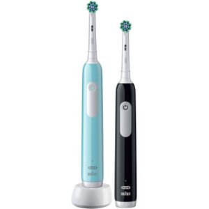 Oral-B PRO 1 - Elektrische Tandenborstel Blauw + Extra Body Zwart