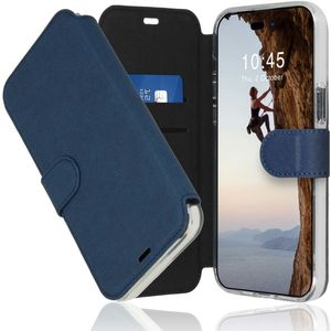 Accezz Xtreme Wallet voor Apple iPhone 14 Pro Max - Telefoonhoesje Blauw