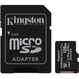 Kingston Canvas Select Plus microSDXC 128GB - Micro SD-kaart Zwart