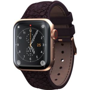 Njord Eldur Watchband voor Apple Watch 40 mm - Wearable bandje Paars