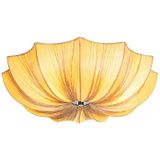 Design plafondlamp beige 52 cm 3-lichts - Plu