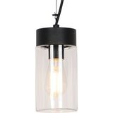 Moderne hanglamp zwart IP44 - Jarra