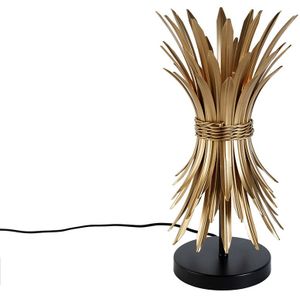 Art Deco tafellamp goud - Wesley