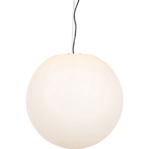 Moderne buiten hanglamp wit 56 cm IP65 - Nura