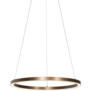 Hanglamp brons 60 cm incl. LED 3-staps dimbaar - Girello