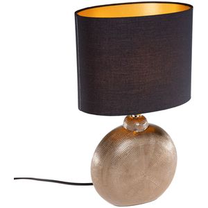 Moderne tafellamp brons 39 x 23 cm incl. LED - Kygo