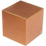 Moderne wandlamp koper - Cube