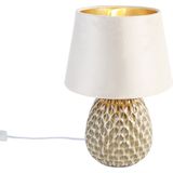 Klassieke tafellamp beige 35 cm - Betty
