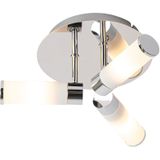 Moderne badkamer plafondlamp chroom 3-lichts IP44 - Bath