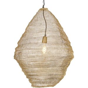 Oosterse hanglamp goud 60cm - Nidum