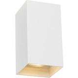 Design vierkante wandlamp wit - Sabbir