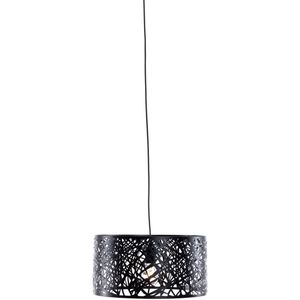 Moderne hanglamp zwart - Ludwig