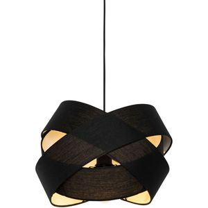 Moderne hanglamp zwart - Cloth