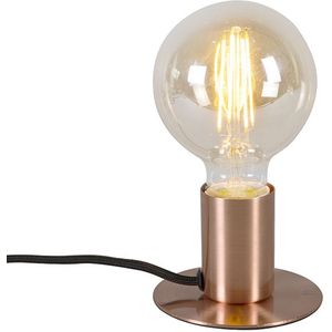 QAZQA facil - Design Tafellamp - 1 lichts - H 64 mm - Koper - Woonkamers-sSlaapkamers-sKeuken