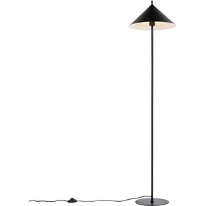 Design vloerlamp zwart - Triangolo