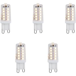 LUEDD - G9 - Dimbare LED Lampen - Set van 5 - 1.2W - 100 lm - 2700K