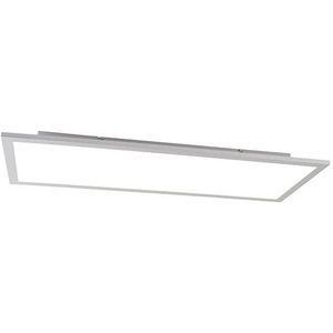 QAZQA liv - Moderne LED paneels-sPlafondlamp - 1 lichts - L 800 mm - Staal - Woonkamers-sSlaapkamers-sKeuken