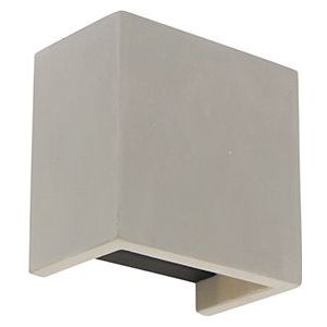 Industriële wandlamp beton - Meave