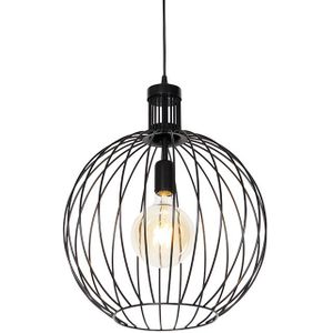 Design hanglamp zwart 40 cm - Wire Dos