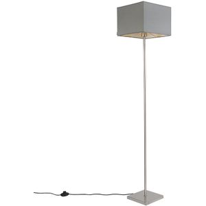 Moderne vloerlamp grijs - VT 1