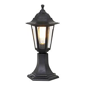 Klassieke buiten vloerlamp zwart 42,2 cm IP44 - New Haven