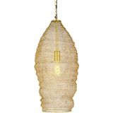 Oosterse hanglamp goud 25 cm - Nidum