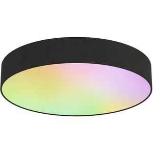 Smart plafondlamp zwart 30cm incl. LED RGB - Taiko