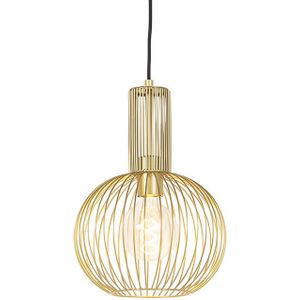 Design hanglamp goud - Wire Whisk