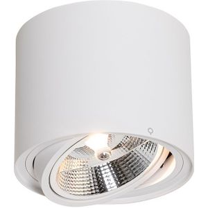 Smart plafondspot wit draai- en kantelbaar incl. Wifi GU10 111mm - Rondoo Up