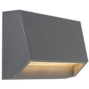 Moderne buitenwandlamp donkergrijs incl. LED IP65 - Sandstone 2