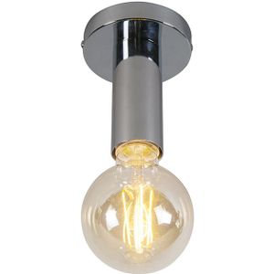 Moderne plafondlamp chroom 13 cm - Facil