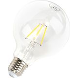 LUEDD Set van 5 E27 dimbare LED lampen G95 5W 470 lm 2700K