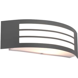 Moderne wandlamp donker grijs IP44 - Sapphire Deluxe