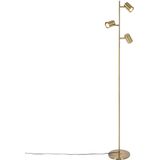 QAZQA jeana - Moderne Vloerlamps-sStaande Lamp - 3 lichts - H 150 cm - Brons - Woonkamers-sSlaapkamers-sKeuken