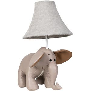 Kinder tafellamp olifant grijs - Bobbie