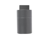 QAZQA - Solo - Wandlamp - Donkergrijs - 1 Lichts - D 115 mm - Buitenverlichting