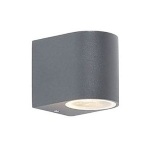 Moderne buitenwandlamp donkergrijs IP44 - Ben