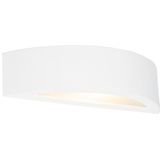 Landelijke wandlamp gips - Aurel Novo