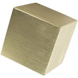 Moderne wandlamp goud - Cube