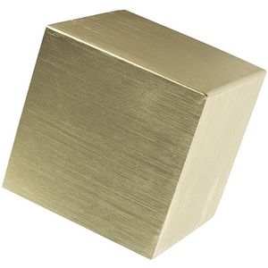 Moderne wandlamp goud - Cube