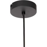 QAZQA Ostrava Hanglamp - 1 Licht - Ø40cm - Zwart