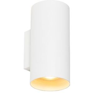 Design wandlamp wit rond - Sab