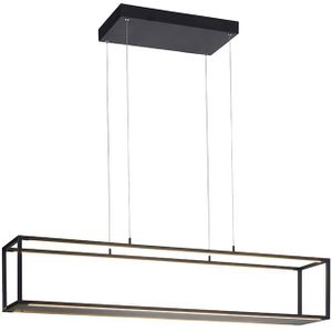 Design hanglamp zwart incl. LED met touch dimmer - Jitske