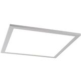 QAZQA liv - Moderne LED paneels-sPlafondlamp - 1 lichts - L 400 mm - Staal - Woonkamers-sSlaapkamers-sKeuken