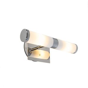 Moderne wandlamp chroom IP44 - Bath 2