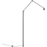 QAZQA Editor - Moderne Vloerlamp - 1 Lichts - H 1908 Mm - Zwart -