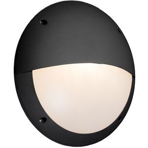 Wandlamp zwart IP65 - Lucia