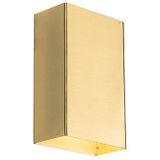 Moderne wandlamp goud - Otan S