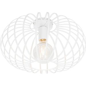 Design plafondlamp wit 39 cm - Johanna