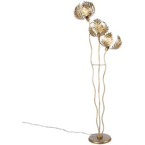Vintage vloerlamp goud 182 cm 3-lichts - Botanica